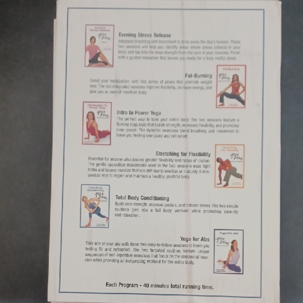 Yoga Zone Ultimate Collection DVD Set - Picture 6 of 6
